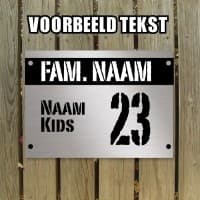Zilver geborsteld aluminium 2 — foto 1